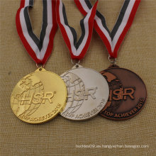 Medalla de Souvenir con Medalla Deportiva de Premio Personalizado de Fábrica con Cinta Personalizada